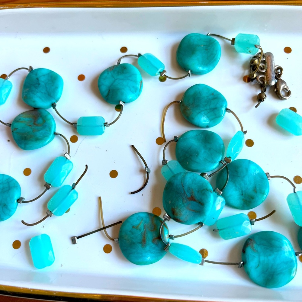 real turquoise beads!